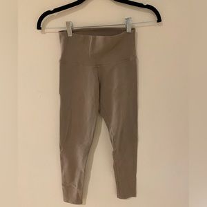 TNA high rise Natural beige leggings XS